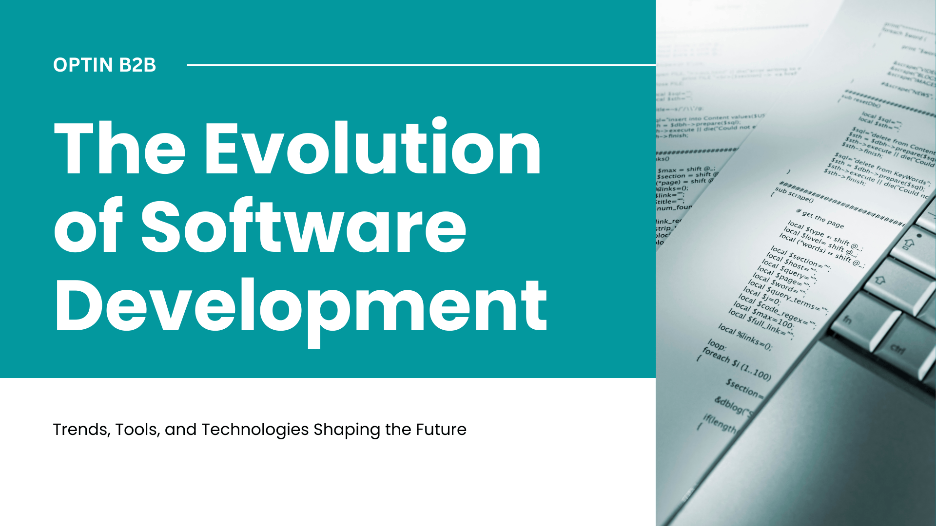 The Evolution of Software Development